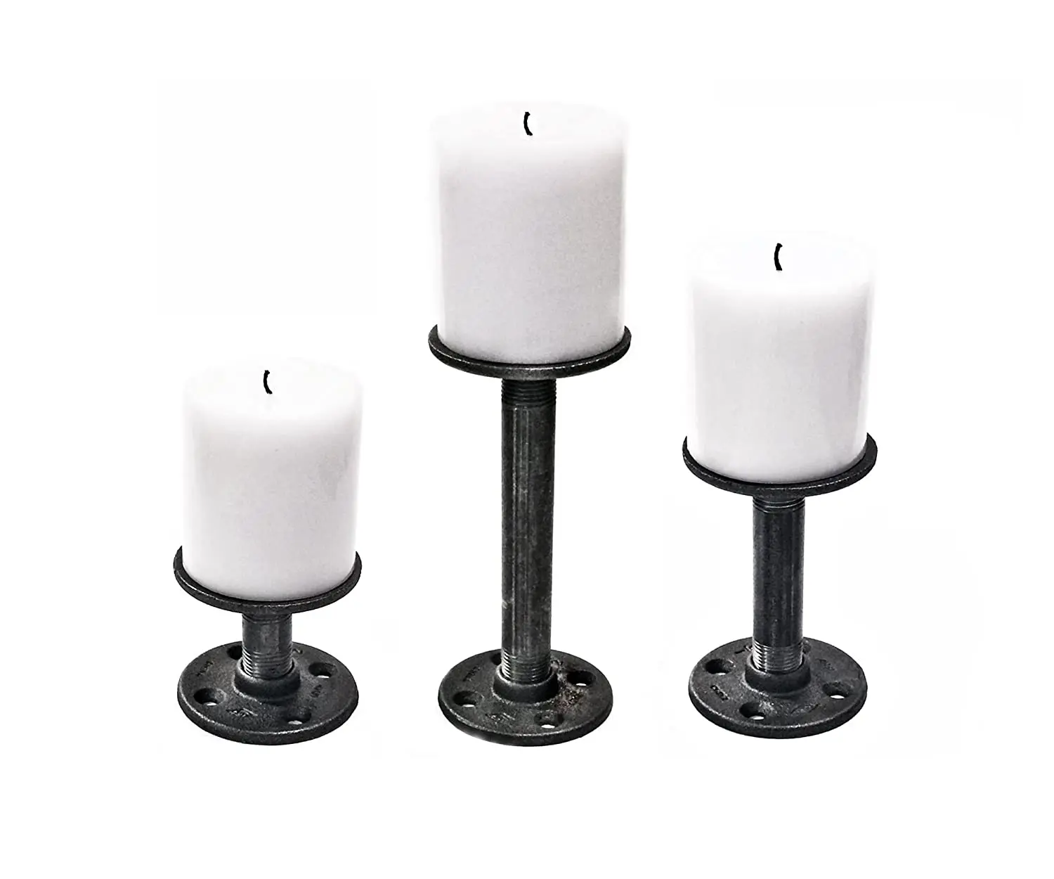 Фитинги для труб из ковкого железа 3/4 дюйма резьбовой напольный фланец подсвечника «сделай сам»