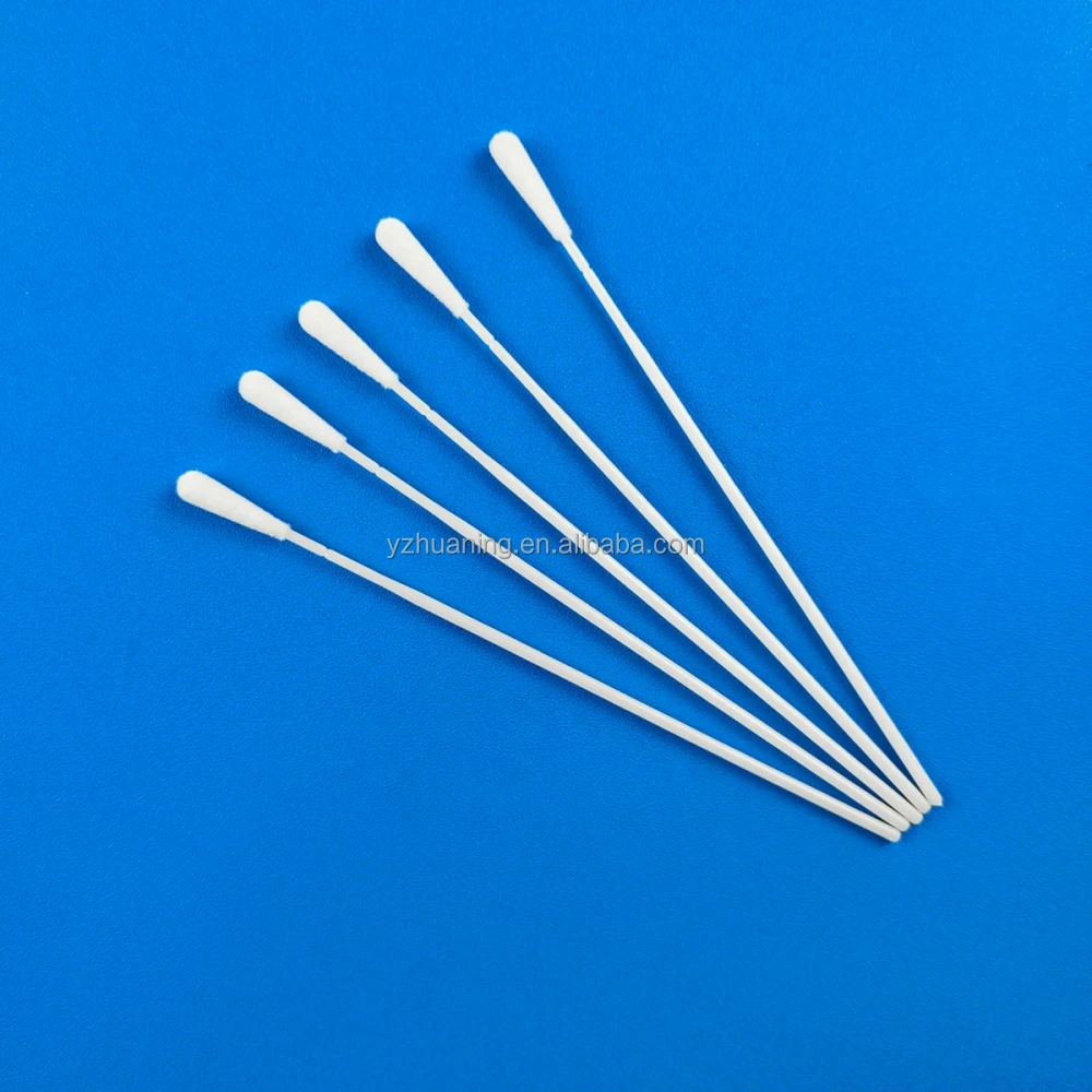 Medical disposable product sterile clinic lab test Man Sperm genetic test Sample Collection oral Nylon cheek Flocked Swab kit