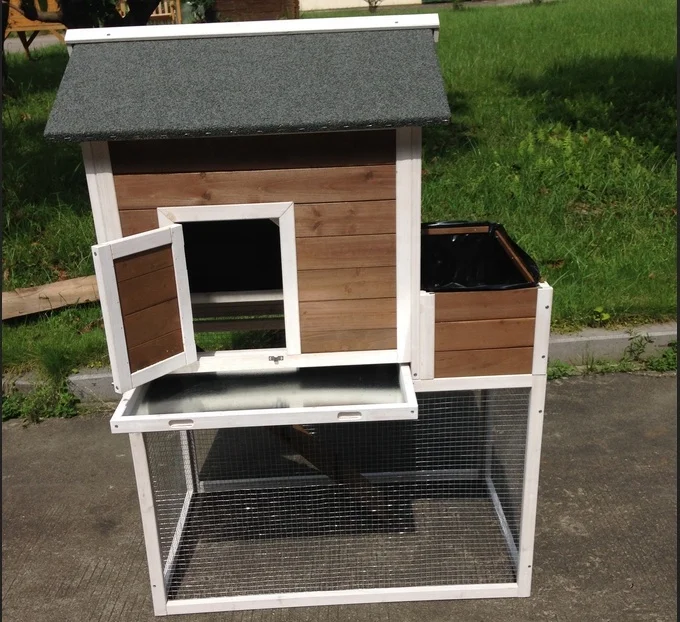 wooden chicken coop