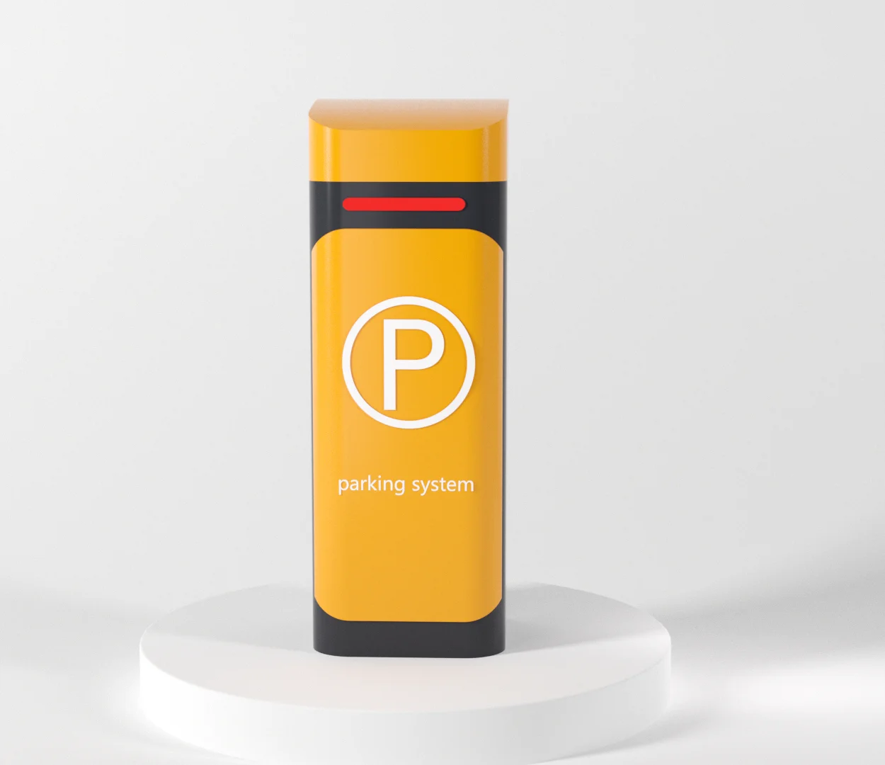 Heavy Duty Car Park Security Automated Electronic Arm Barrier Gate For Toll Parking Lot