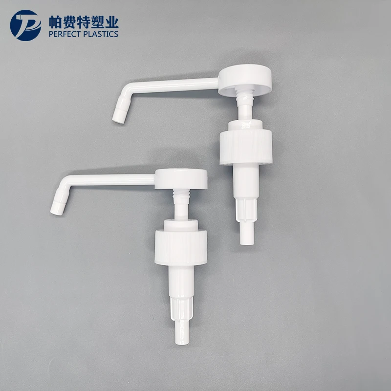28mm  long nozzle hand pump sprayer High quality plastic long nozzle press spray mouth medical oral sprayer