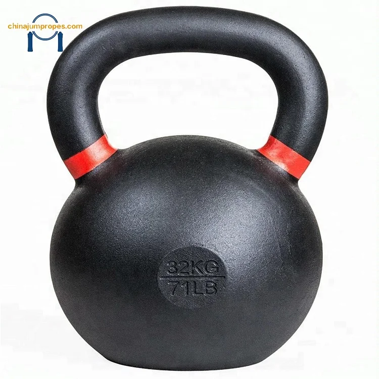 High Quality Black Training Powder Coated Kettlebell Set, adjustable dumbbell set kettle bell