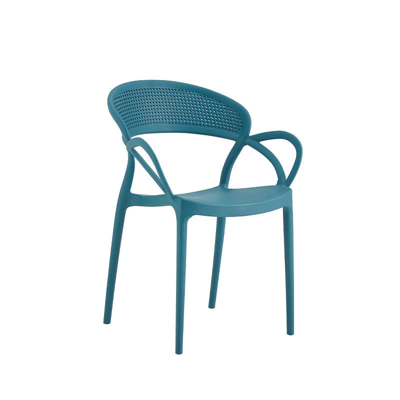 High Quality Factory Direct Selling Nordic Student Yellow Patio Garden Party Pp Bar Chair plastic chair