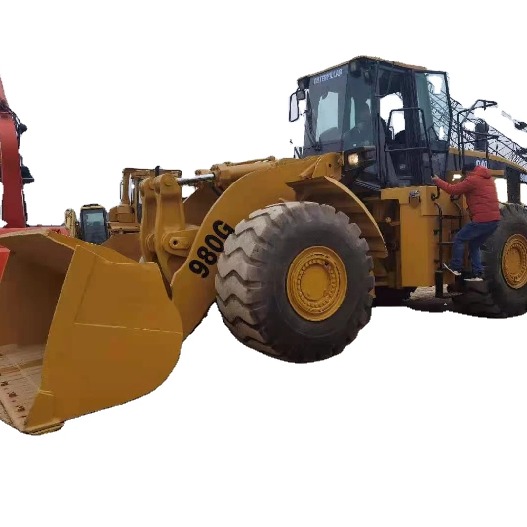 used machinery Wheel loader CAT 980G/constraction caterpillar machinery with cheap price for sale Used CAT 980G Wheel loaders