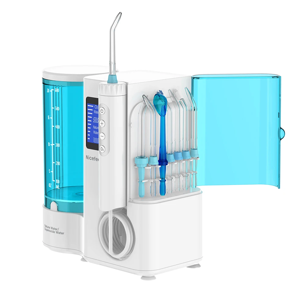 Nicefeel FC3680 ozone Water Flosser Tooth Cleaner Dental Water Flosser desktop Oral Irrigator for home use