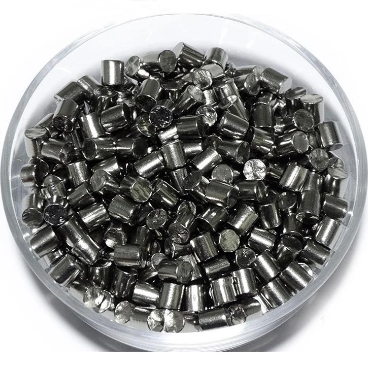 High purity 99.999% Ni Nickel pellets Nickel granules