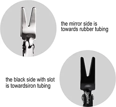 Automobile Hose Remover Pliers Auto Fuel and Vacuum Line Tube Hose Remover Separator Pliers Pipe Repairing Tool