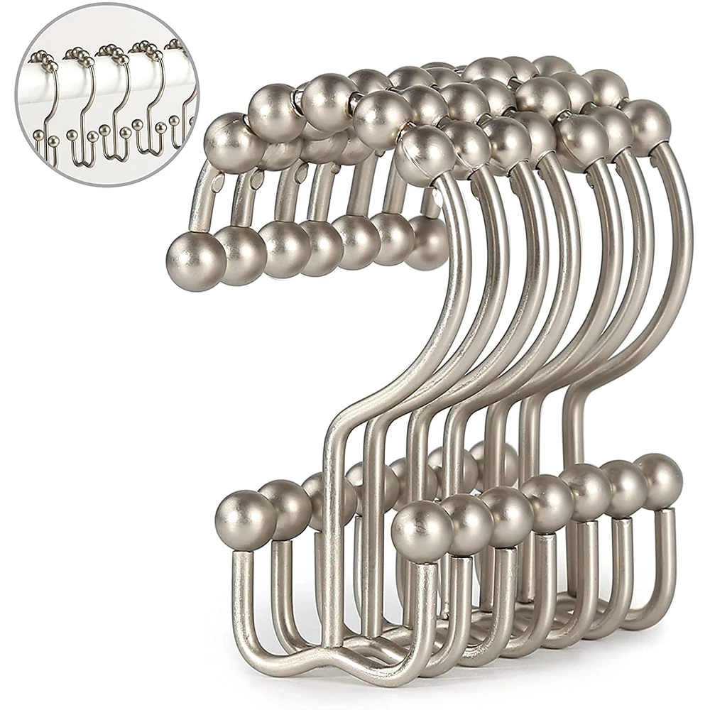 adjustable curtain rods ring clips 68mm shower curtain track hooks 1.5 stainless steel v band clamp