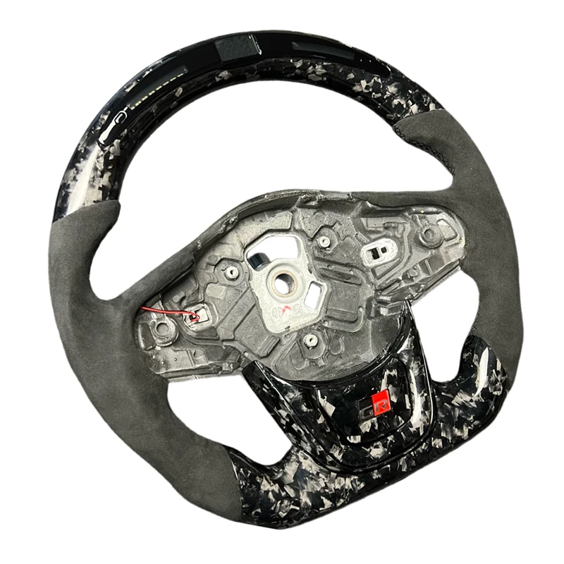 Speeding reminder function custom made TOYOTA GR Supra A90 A91 MKV  carbon fiber steering wheel