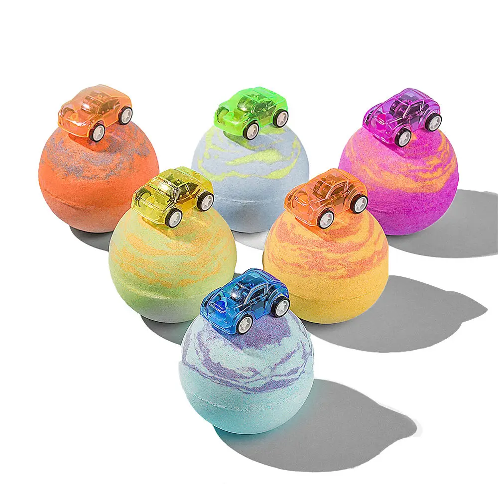Wholesale Kids Bath Supplies Cute Funny Cartoon Animal Mold Organic Bubble Bath Bomb