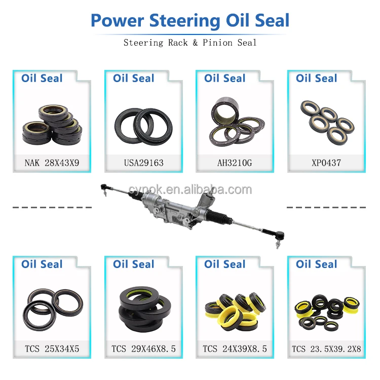 CNB24 28*43*9 Taiwan Seals 28x43x9  Power Steering Rack Oil Seal