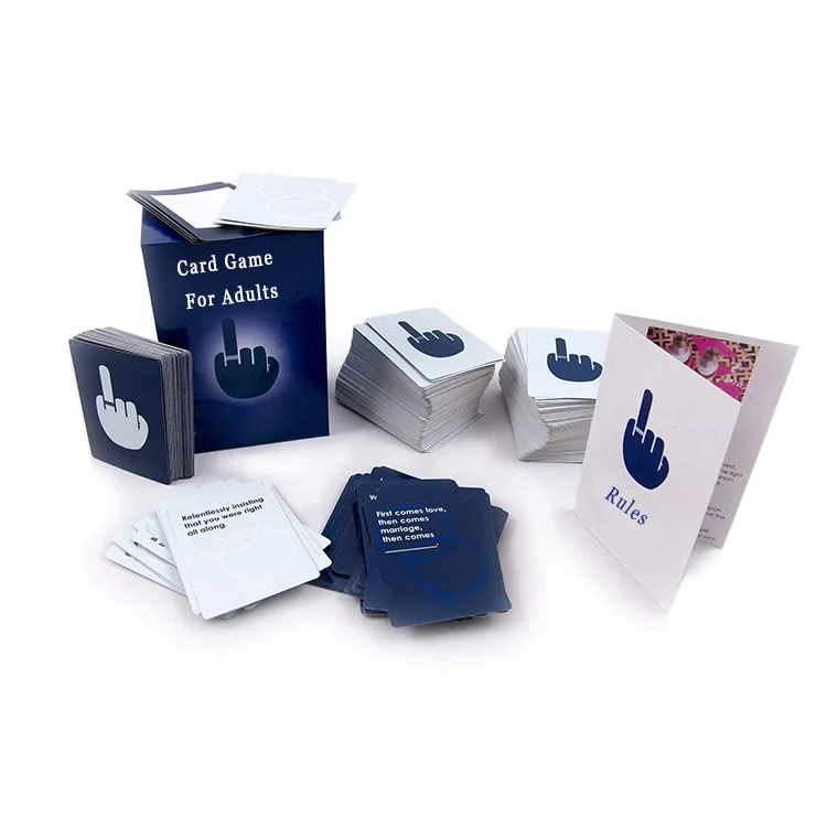 Hot Selling Adult Party Card Games Playing Cards Board Games For Adults
