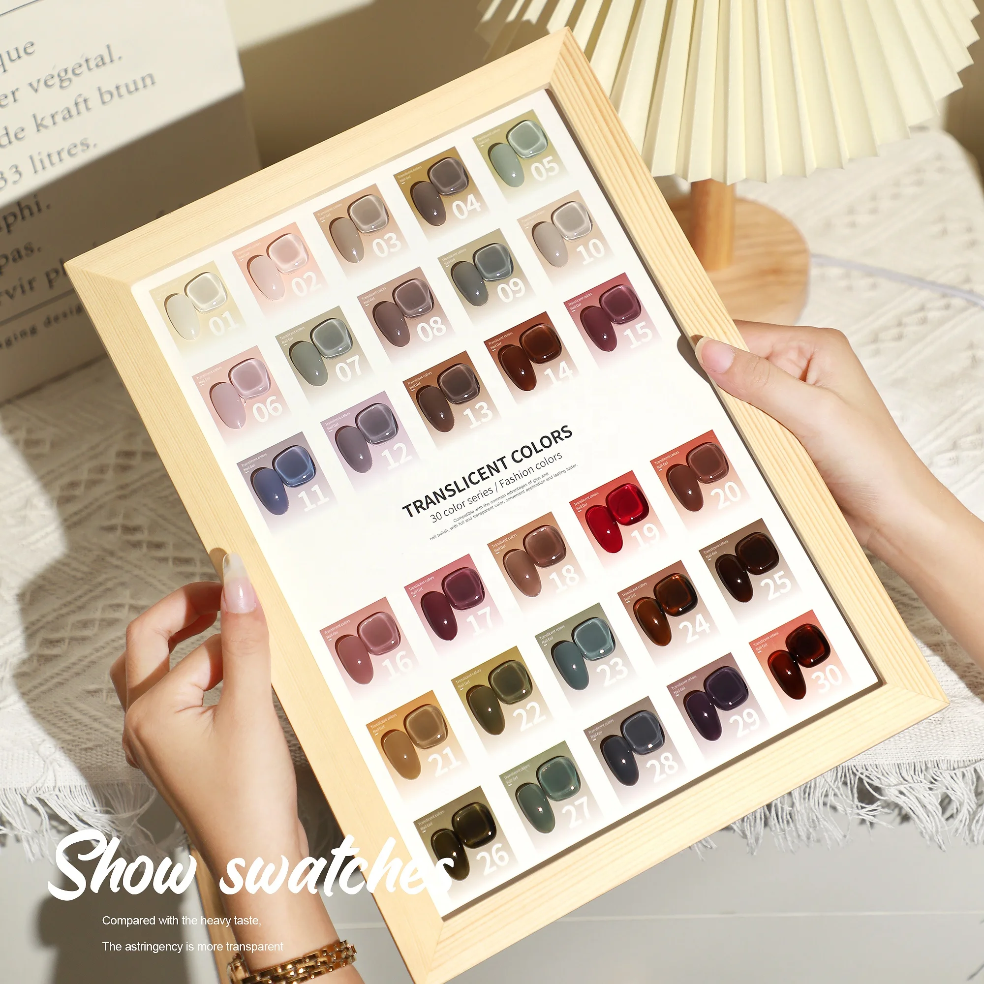 15ML Fall Gel Nail Polish Set Gel Polish Kit Autumn Winter Brown Red Soak Off Base Top Coat Christmas Halloween Gifts