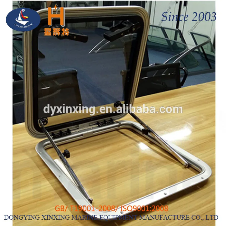Marine Hardware Square Aluminium Boat Hatches Boat Accessories