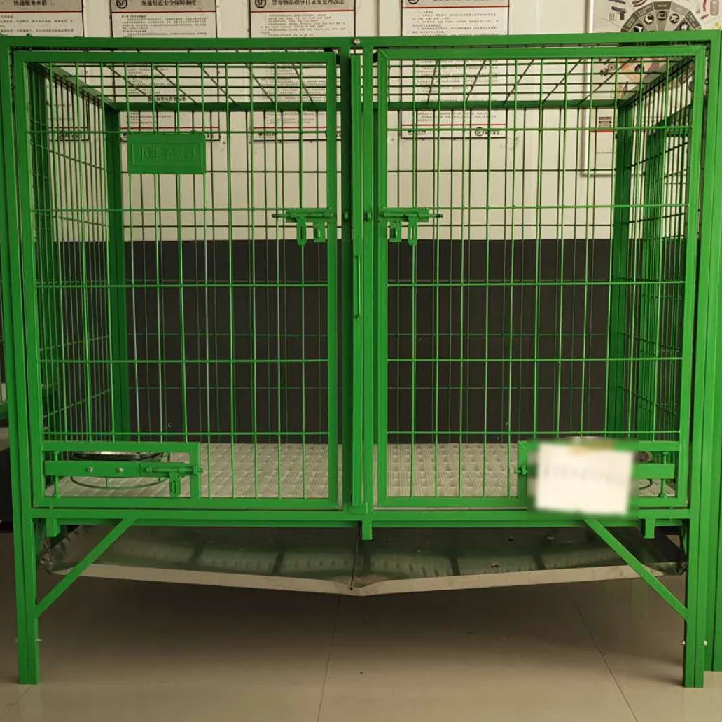 2023 Custom Factory High Quality Dogs Application And Pet Cages Carriers Houses Type Crate Cage Kennel Stainless Steel Dog Cage