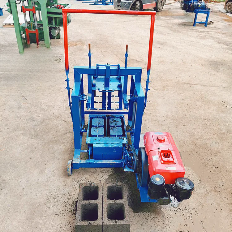 Mud Brick Making Machine Fully Automatic High Material Block Brick Making Machine Stone Block Making Machine