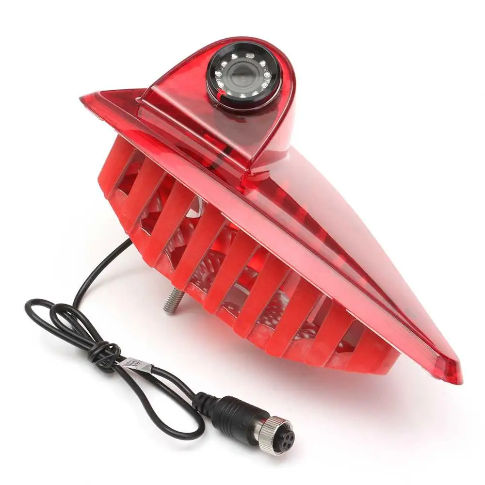 Rear View Camera Brake Light 3RD Night Vision Built-in 10 IR Led For Renault Master