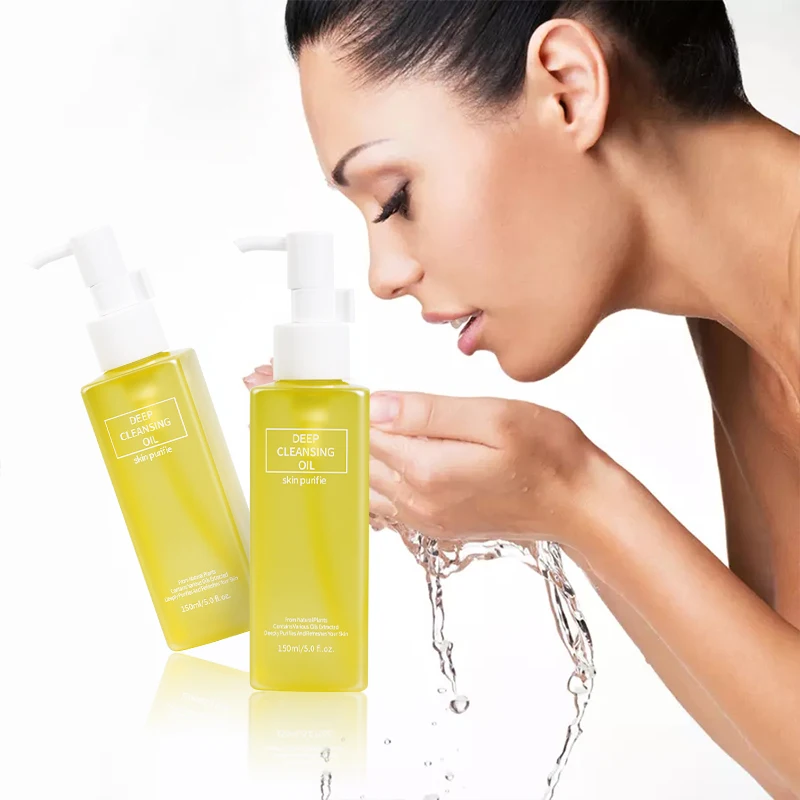 Private Label Natural Makeup Remover Deep Cleansing Oil For All Sensitive Skin Type