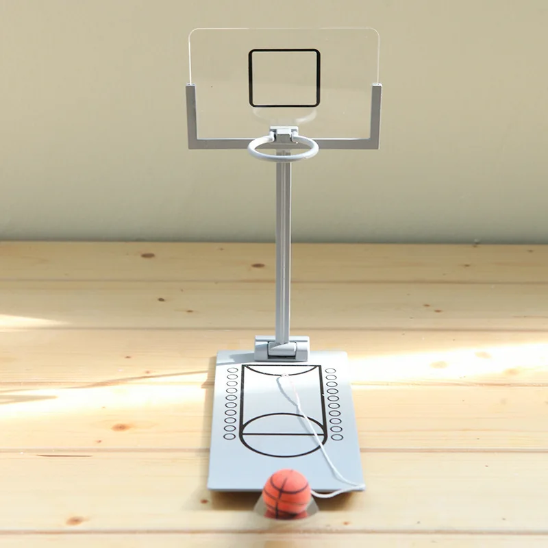 Custom mini foldable basketball hoop toy desktop shooting toy game tabletop basketball game