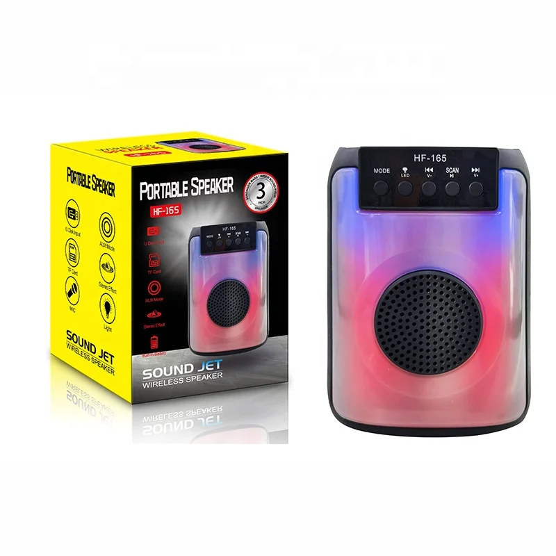 Caixa de so Enceinte hifi altavoz y bocina parlantes bluetooh m lautsprecher hifi мини altoparlante наружный светодиодный динамик 3 дюйма