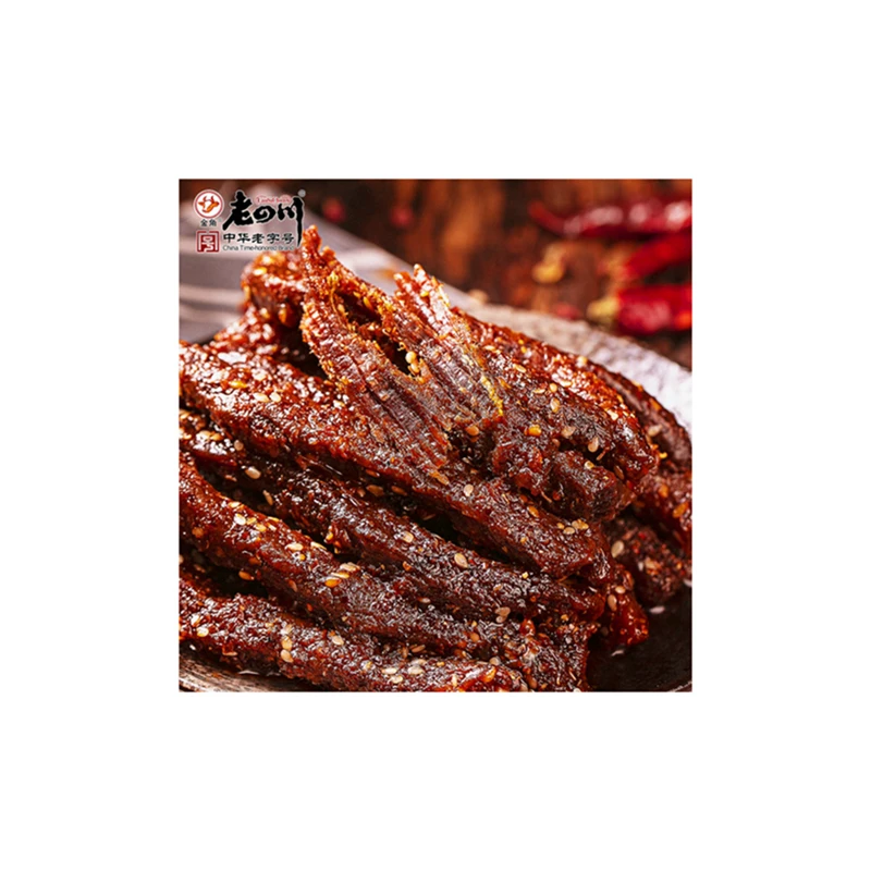 Wholesale Hot Selling Delicious Chinese Beef Jerky Dried Meat Snack