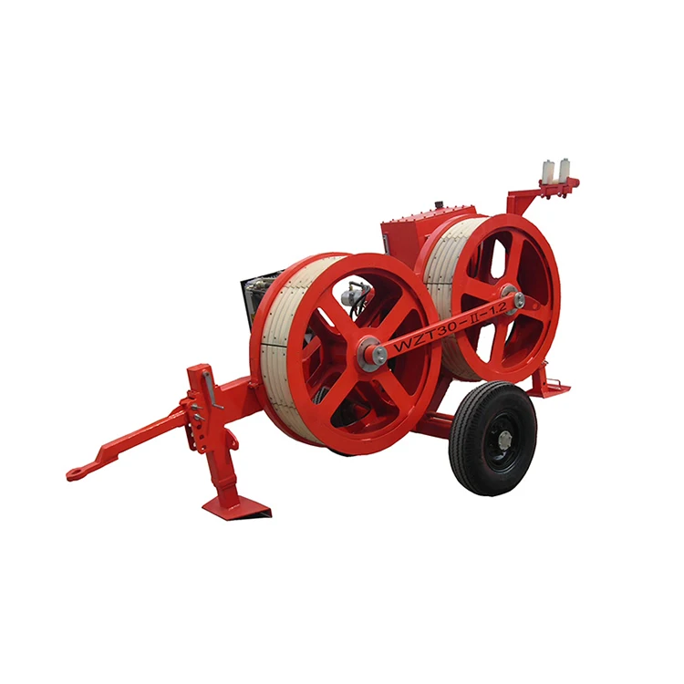 Overhead Transmission Line Cable Stringing Equipments Hydraulic Puller Tensioner