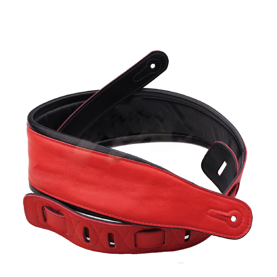 wholesale leather straps belt for guitar