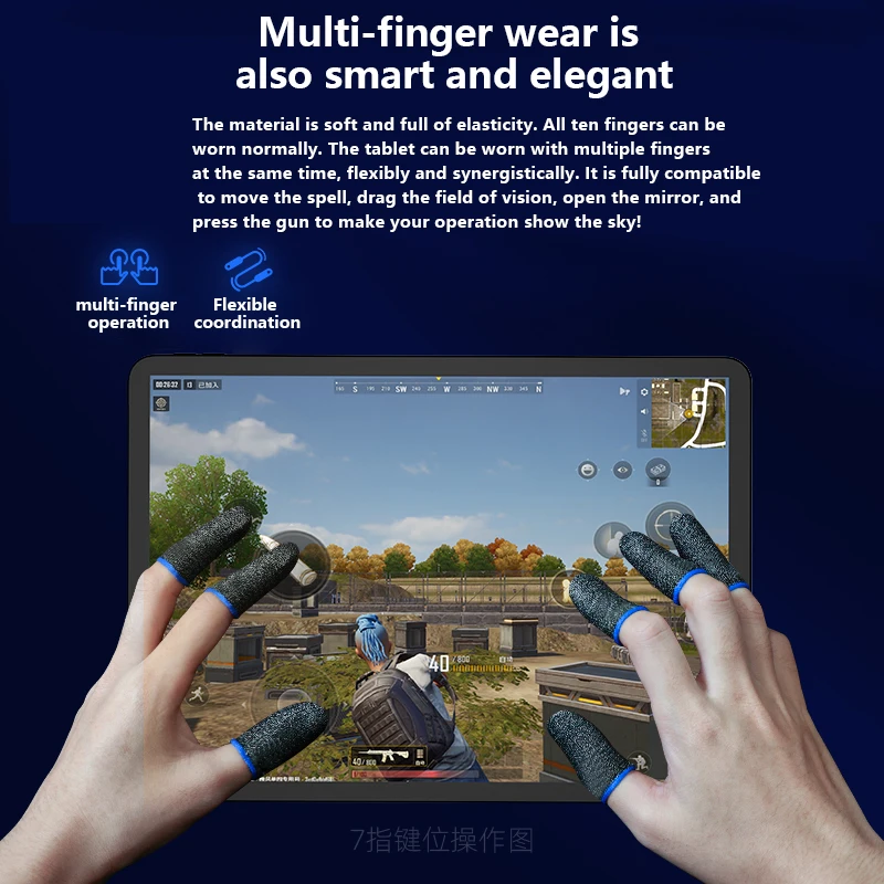 For Pubg Game Finger Sleeve Protection Sleeve For Gaming Games