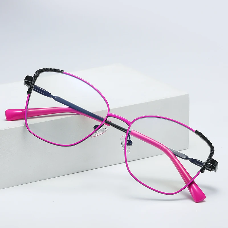 NWOGLSS 3014 Autumn Clear Lens Reading Alloy Eyeglasses Frame