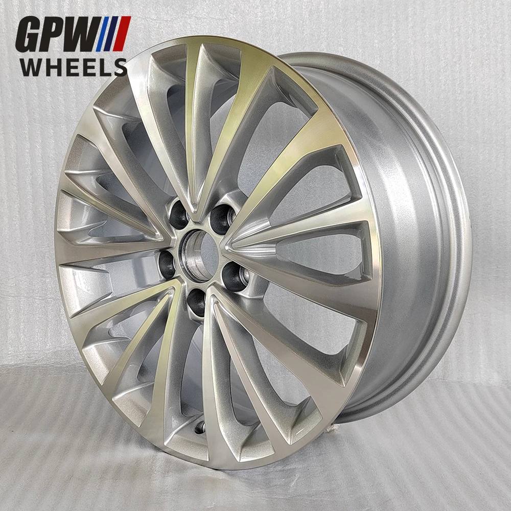 GPW Casting Aluminum Alloy Wheel/rims/hubs for Passenger car Size R16*J6.5 ET42 CB57.1 PCD5*100