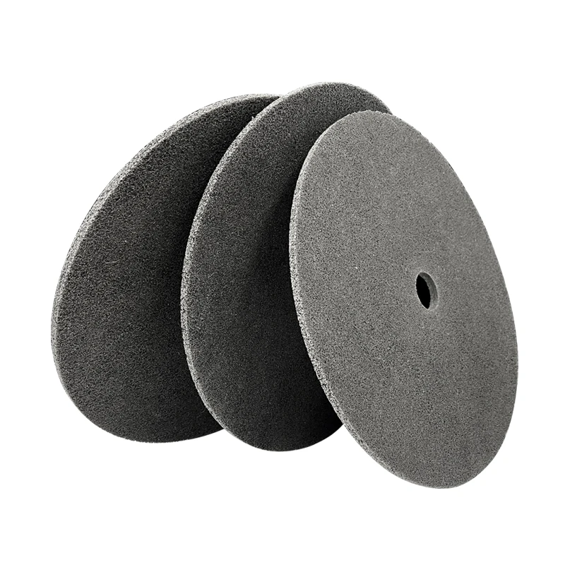 Replace 3M EXL wheel 2S8A FIN MED durable Nonwoven Nylon Polishing Disc 150*25*6.35 Unitized Disc Customized size grit available
