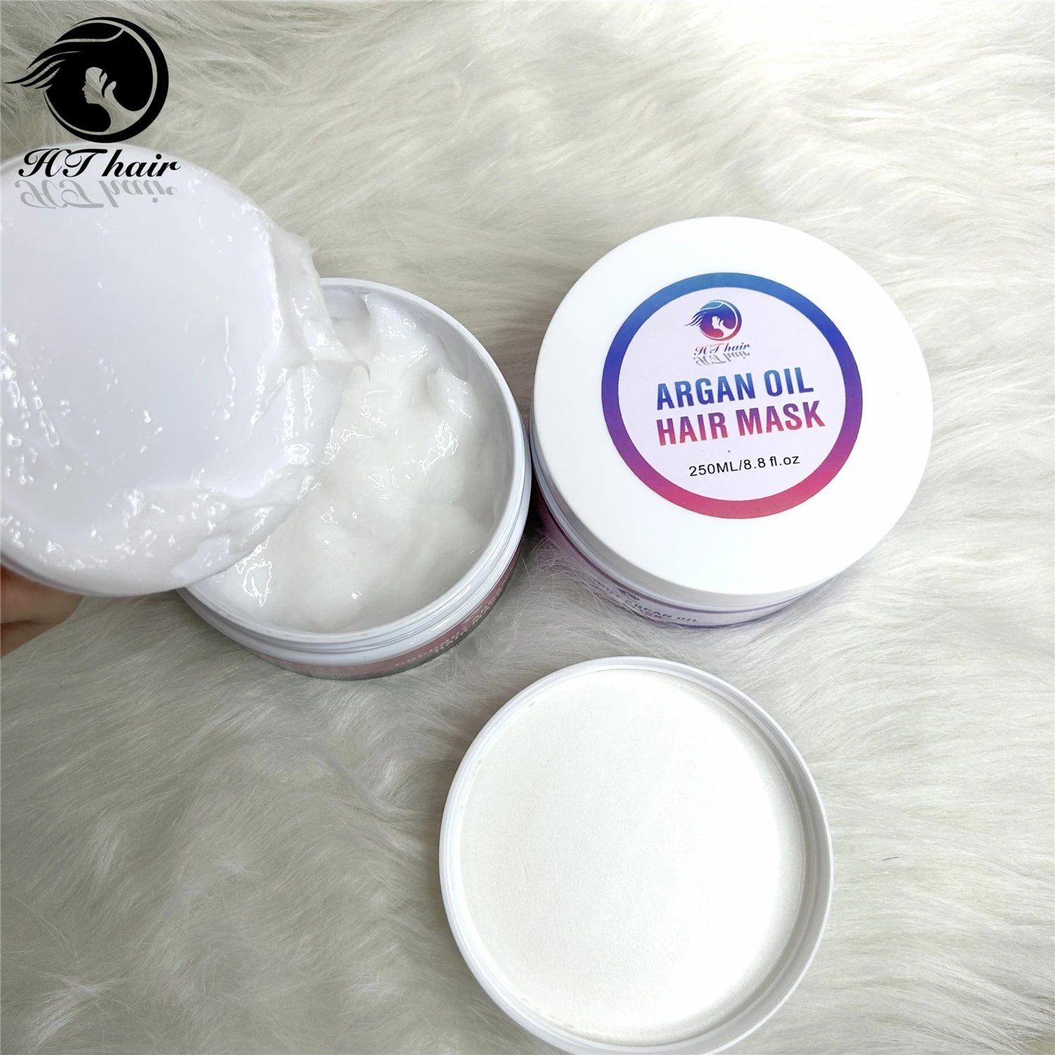 HTHAIR Wholesale 2024 argan hair mask  Hair-Repairing Anti-Breakage/Split Ends Nourishing  argan hair mask