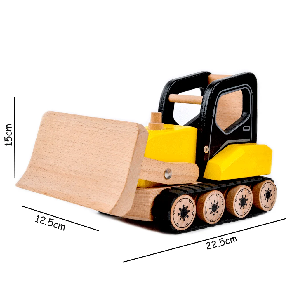 Crawler Bulldozer Model Toy Truck Vehicle Kids Engineering Car