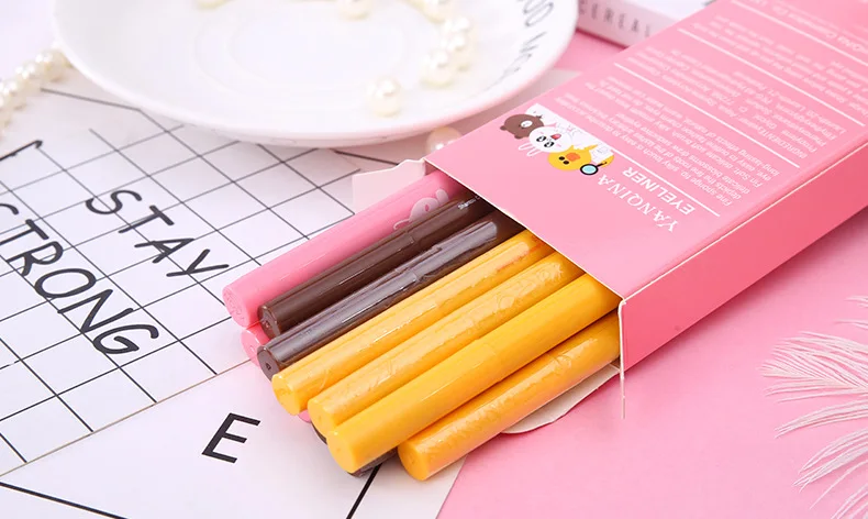 Best Sellers Cartoon Eyeliner Lasting waterproof sweatproof Anti halo dyeing Eyeliner Waterproof Liquid Eyeliner