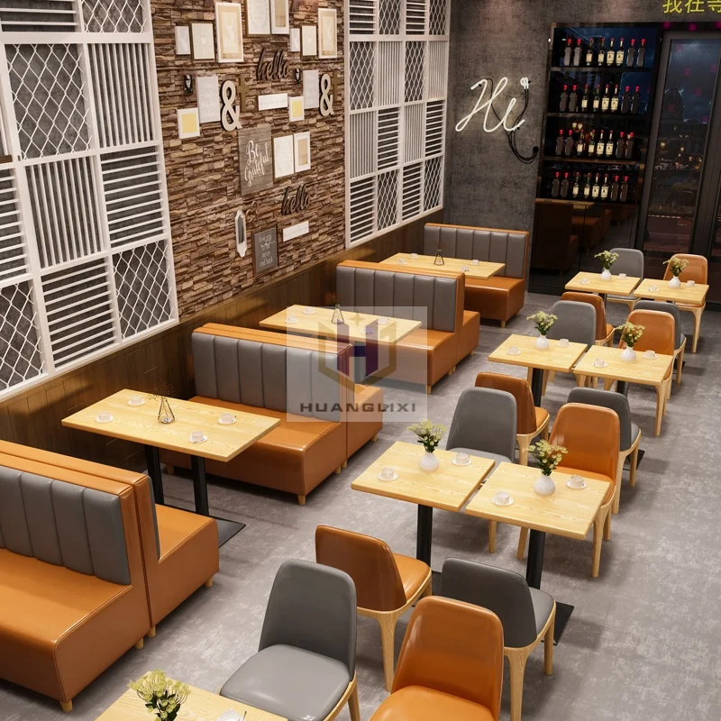modern designs cheap coffee shop used booths seat high back sofa sets cafe bench seating fast food restaurant furniture for sale