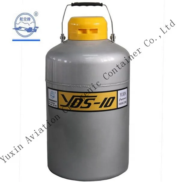 10liters semen frozen liquid nitrogen tank with straw in animal husbandry