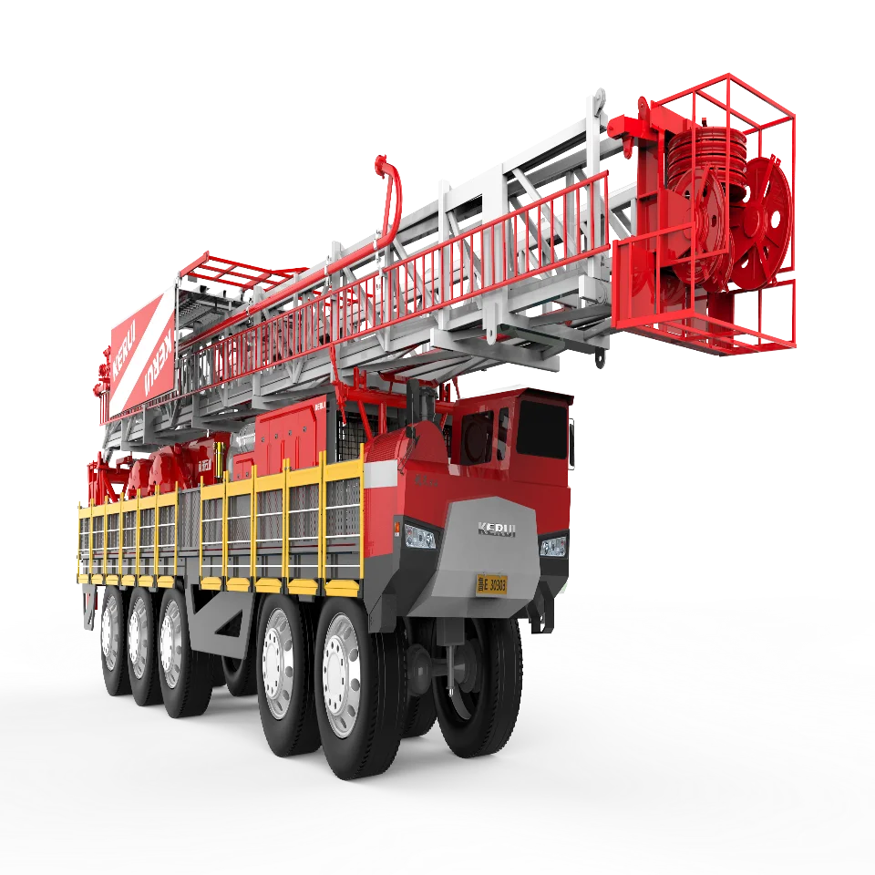 XJ750/750HP truck mounted workover rig in stock