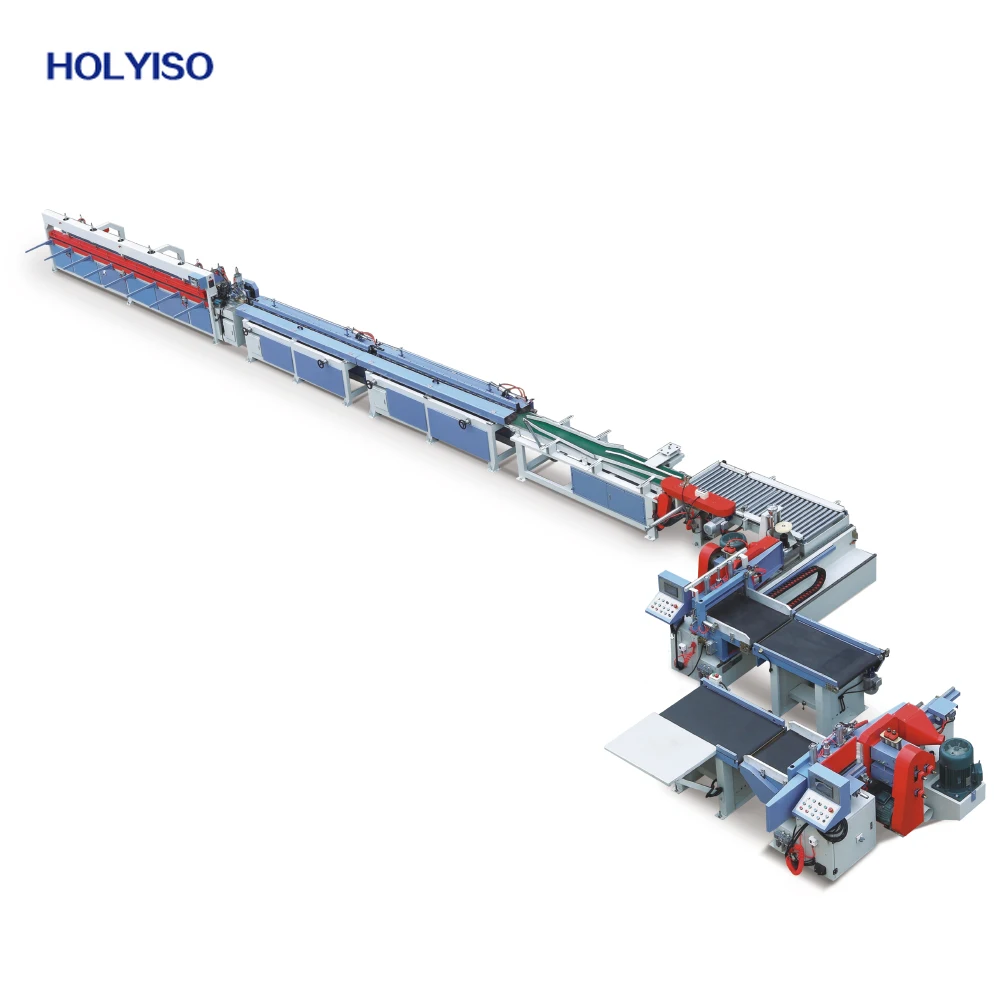Efficiency Wood Auto Finger Joint Boards Assembler Shaper Machine Finger Joint Line
