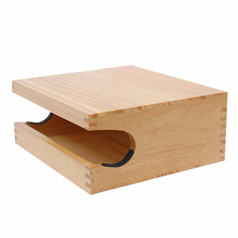 New Design Natural Wood Bike  Wall Display Mount Stand Holder