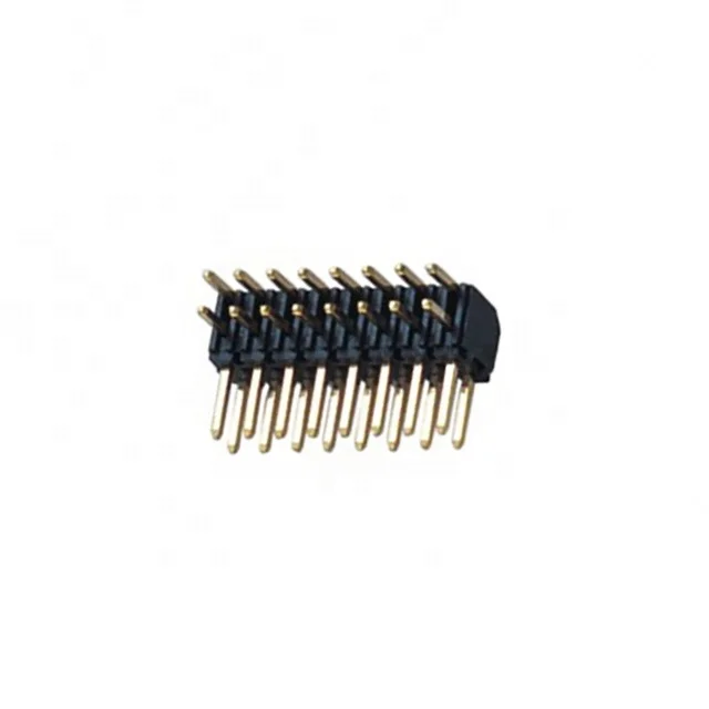 H2.0  Dual Plastic Single Row Right angle Type  Pin Header 2.0 Pin Header