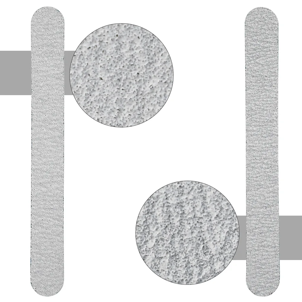 USA Free Shipping 5000Pcs/Case Wholesale Double Side Sandpaper Disposable 80/100 Zebra Wood Nail File 80100 Mini Nail File