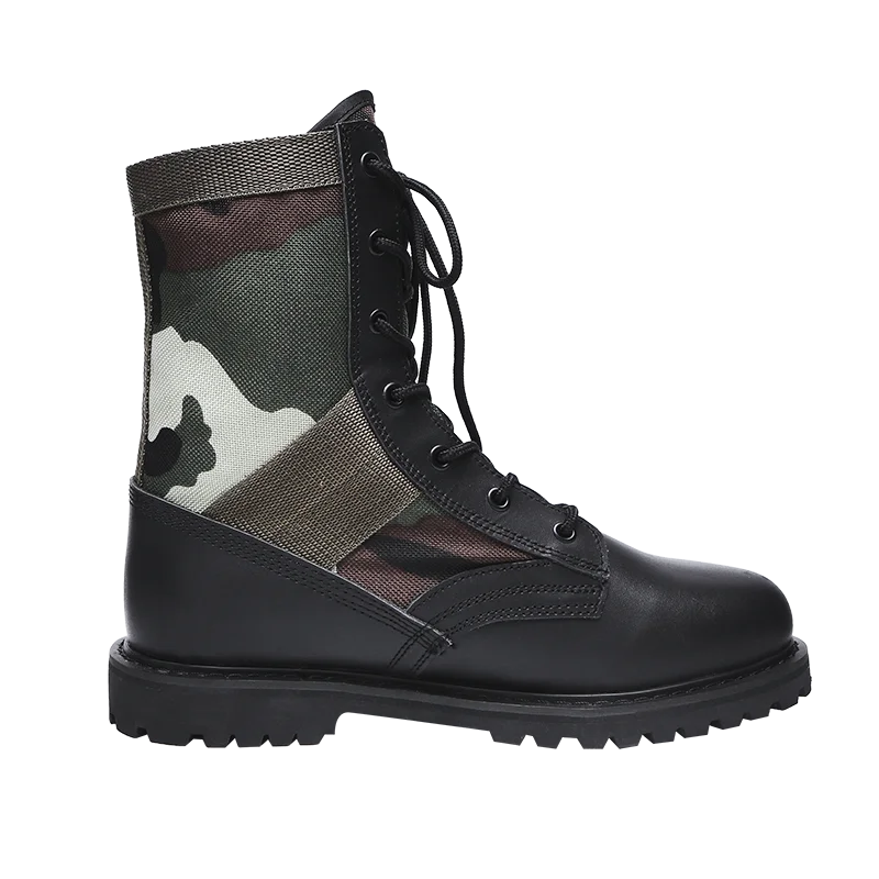 XINXING Boots Camouflage Jungle Boots Combat Boots for Men Goodyear Welt Rubber Outsole