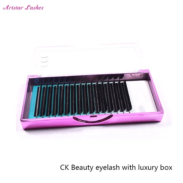 CK Beauty lashes manufacturer Russian Volume Lashes 0.03 0.05 0.07 thickness 7-17mm length eyelashes