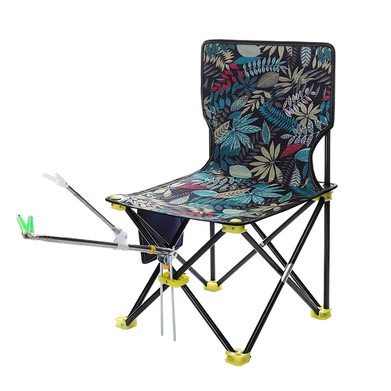 Metal Folding Chair Portable Picnic Art Sketching Fishing Camping Equipment And Supplies Wholesale