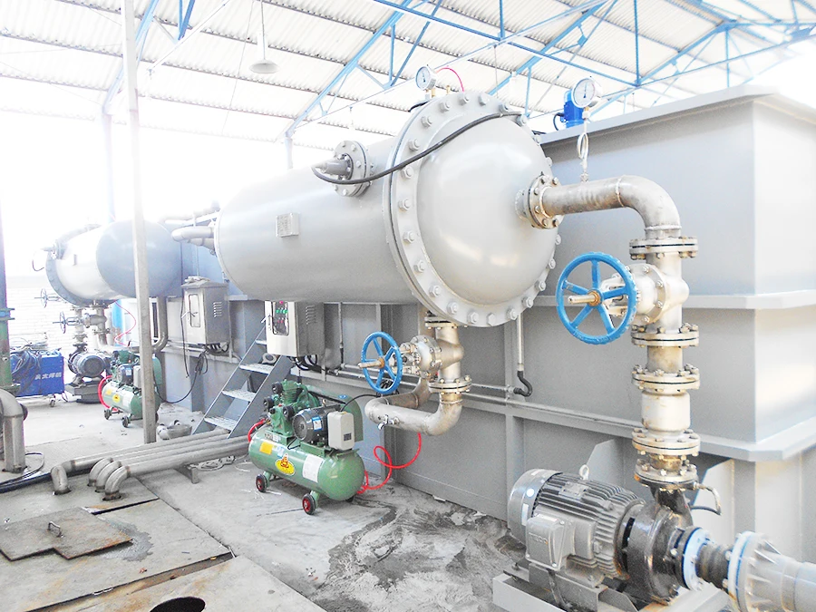 Water treatment machinery Horizontal dissolved air flotation DAF for industrial wastewater