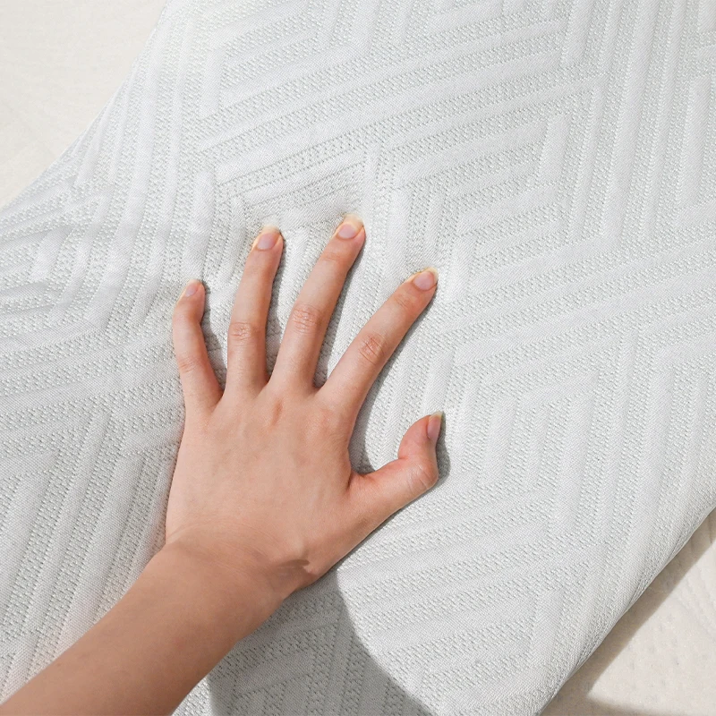 OEM ODM Bio-based Anti-bacterial Gel Pu Memory Foam Cervical Pillow with Customized Color Box