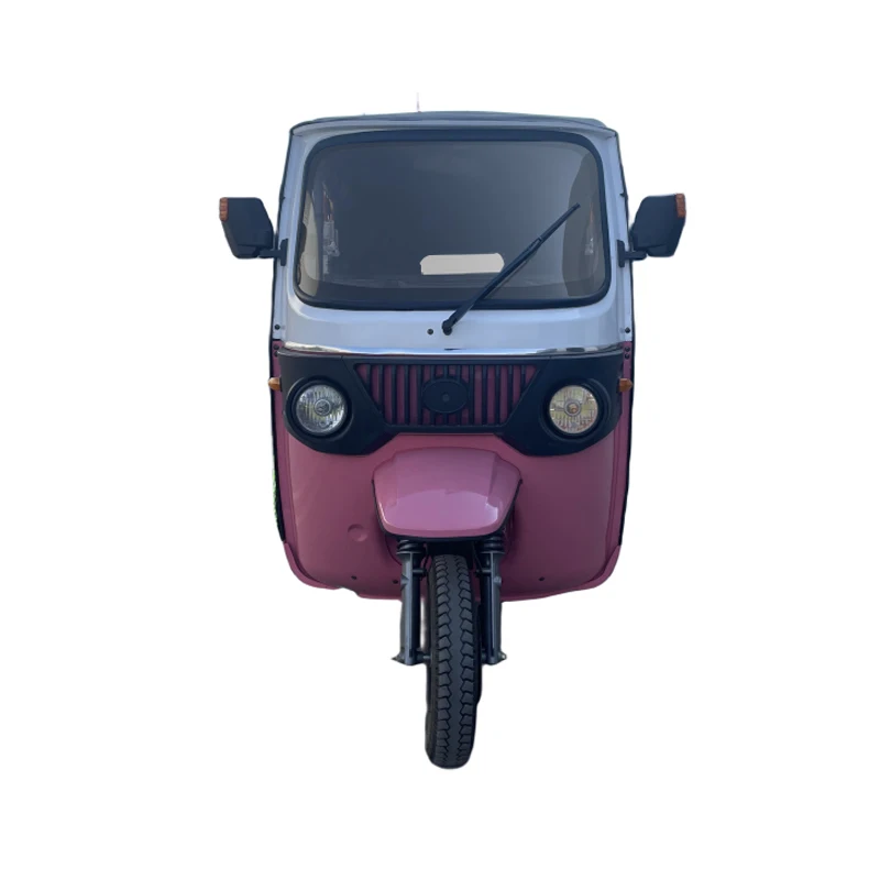 Passenger Motorized Tricycle With Cabin Moto Taxi Gasoline Tvs Tricycle Tuk Tuk Adult Passenger Tricycle 3 Wheel With Seat