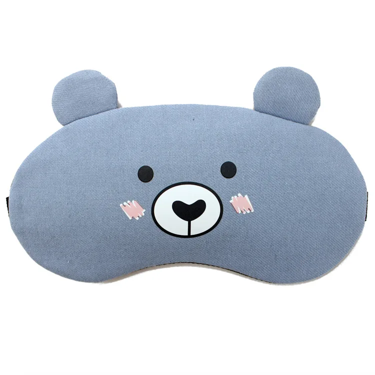 Супермягкая 100% шелковая маска для глаз с защитой от старения плюшевая сна из мягкого чистого шелка героями