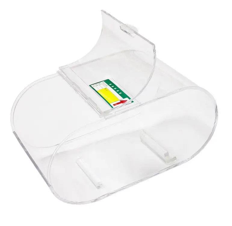 Популярный дизайн пластиковая акриловая коробка для сыпучих продуктов хранения конфет