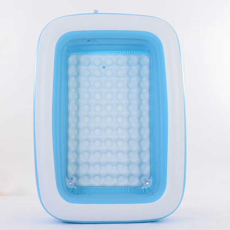 Popular Design Rectangular 130cm Small Inflatable Kiddie Pool